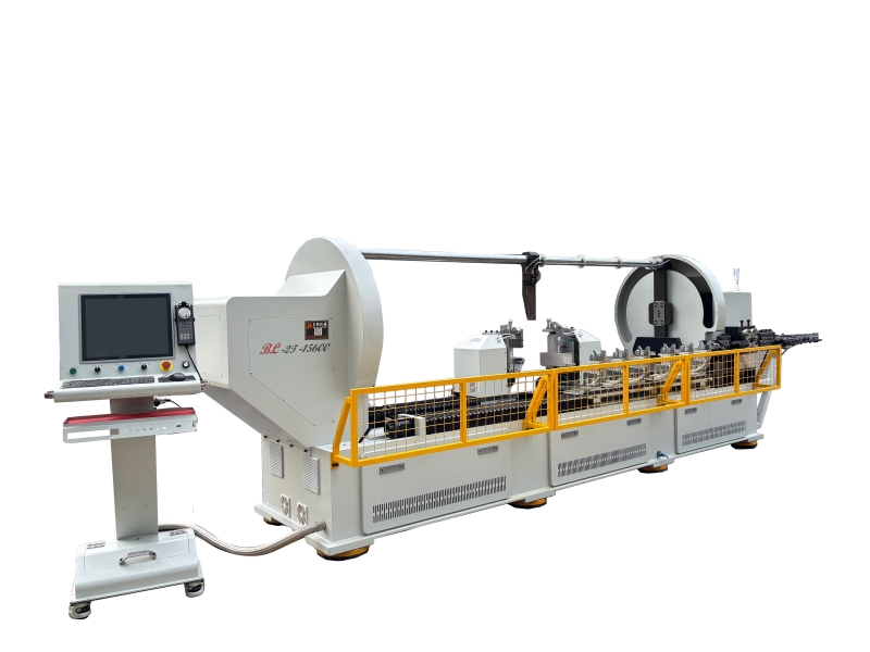 汽車后排座椅雙頭折彎機